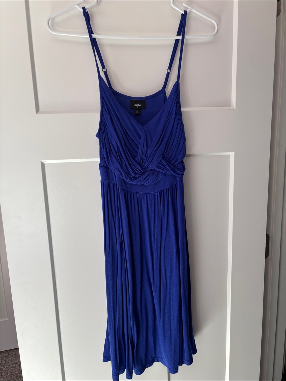 Mossimo Supply Co. Cobalt Blue Midi Dress